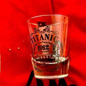 Titanic shot glass